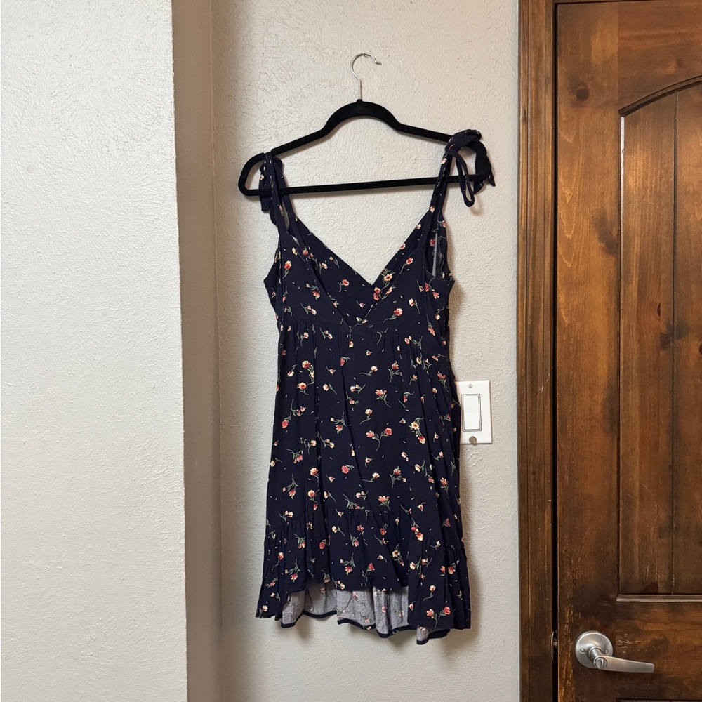 Papaya Navy Floral Dress